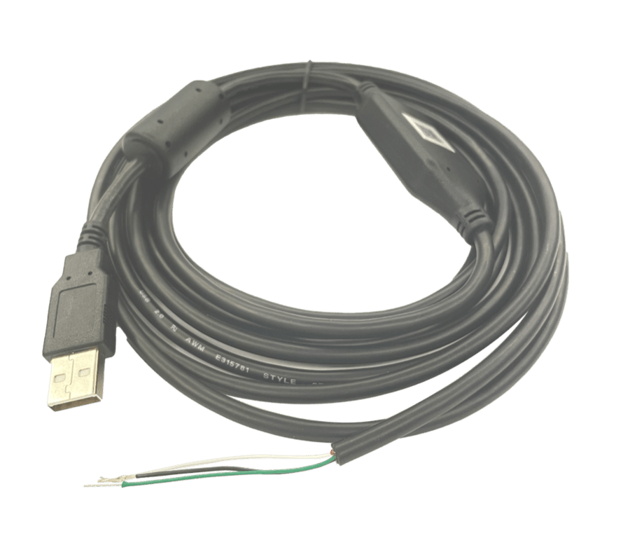 工業變頻器驅動電纜 (USB to RJ45)