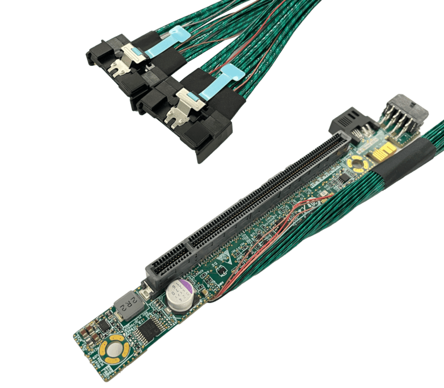 PCIe / Riser 連接線束