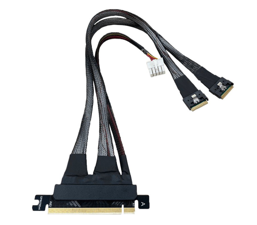 PCIe / Riser 连接线束